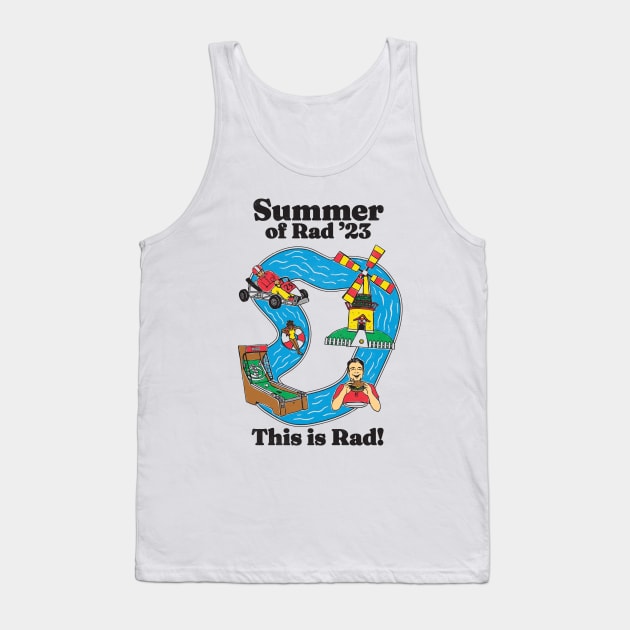 The Summer of Rad 2023 Tank Top by This is Rad!